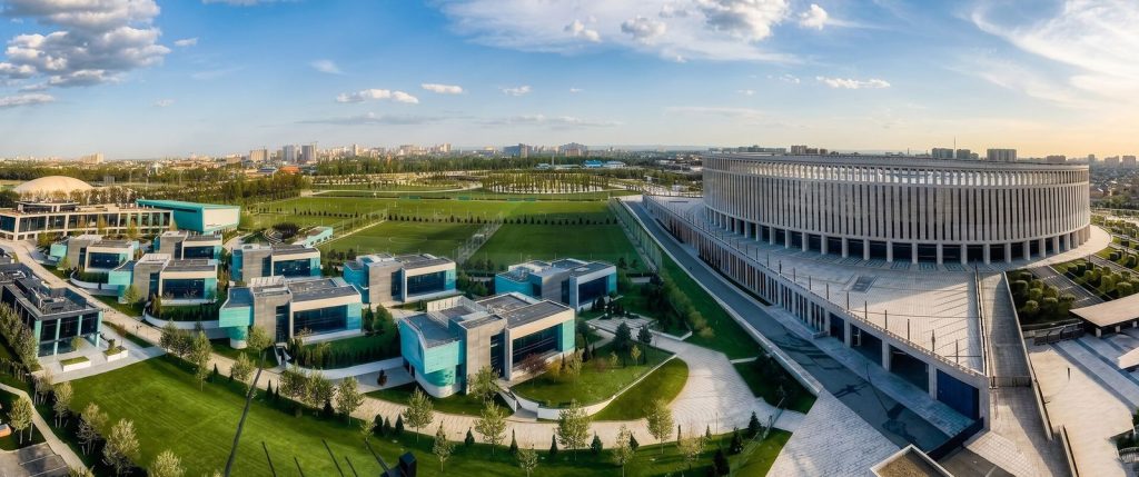 Парк Галицкого рядом со стадионом